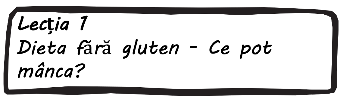 Lesson 1 - Gluten-Free Diet - What Can I Eat?